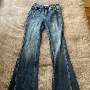 Kancan boot cut jeans worn once